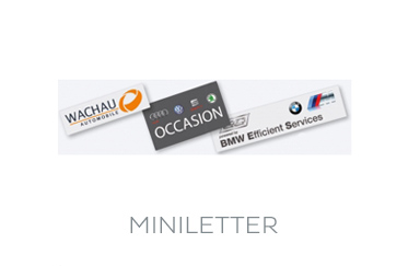 Miniletter/Nummernrahmen