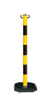 Absperrständer gelb/schwarz