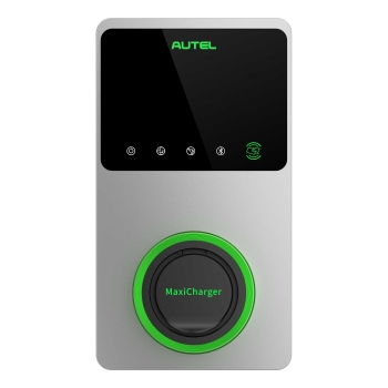 Autel Wallbox mit Stecker, silber