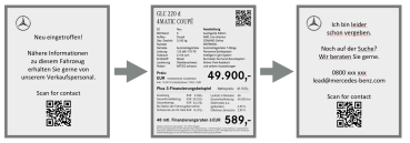 Digitales Preisschild