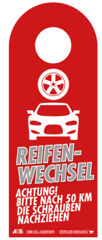 Spiegelhänger Reifenwechsel