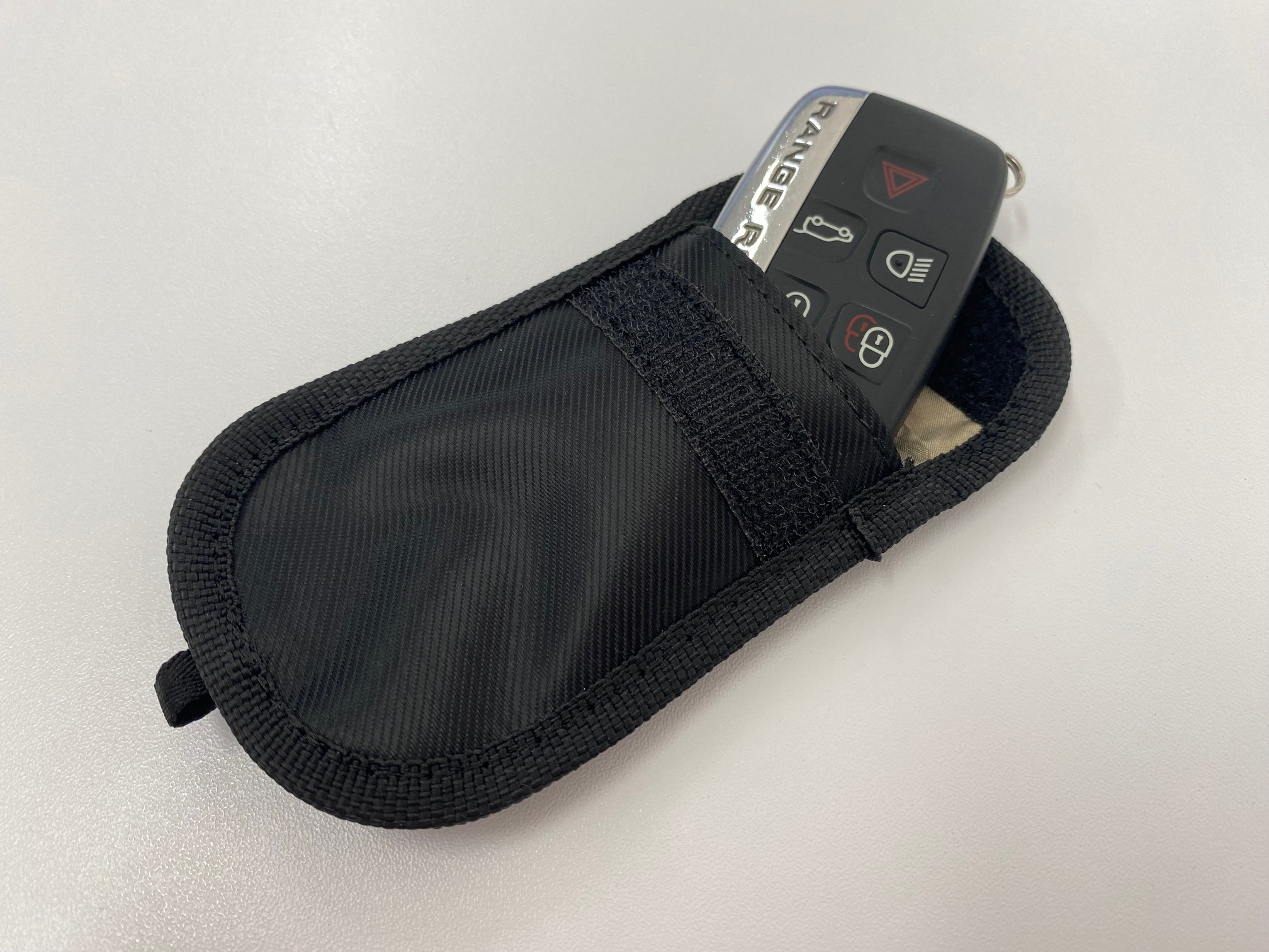 1 Stück Schwarzes Autoschlüssel Etui