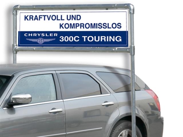 Beschriftung für Werbetafel Set
