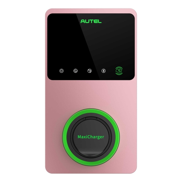 Autel Wallbox mit Stecker, rosegold