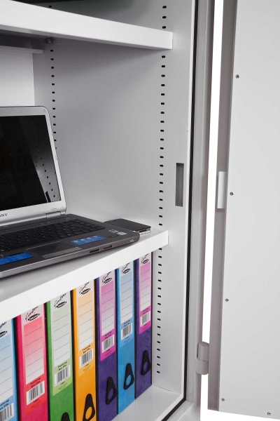 Dokumentenschrank mit Feuerschutz mit elektronischem Hochsicherheitsschloss, 71 Kg