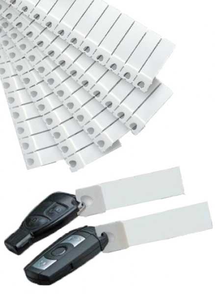Schlüsselanhänger Quick-Lock weiss