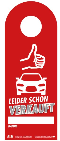 Spiegelhänger Verkauft